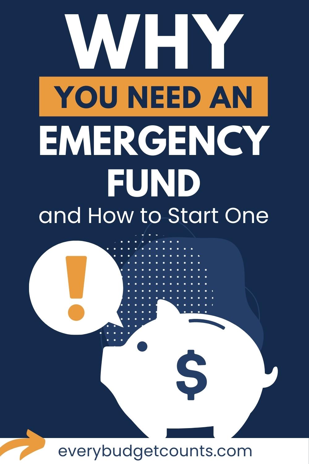 how to start an emergency fund