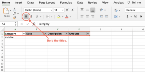 Excel Expense Tracker: How to Make an Expense Tracker in Excel