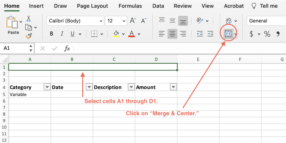 Excel Expense Tracker: How to Make an Expense Tracker in Excel