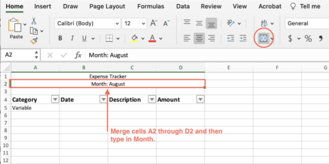 Excel Expense Tracker: How to Make an Expense Tracker in Excel