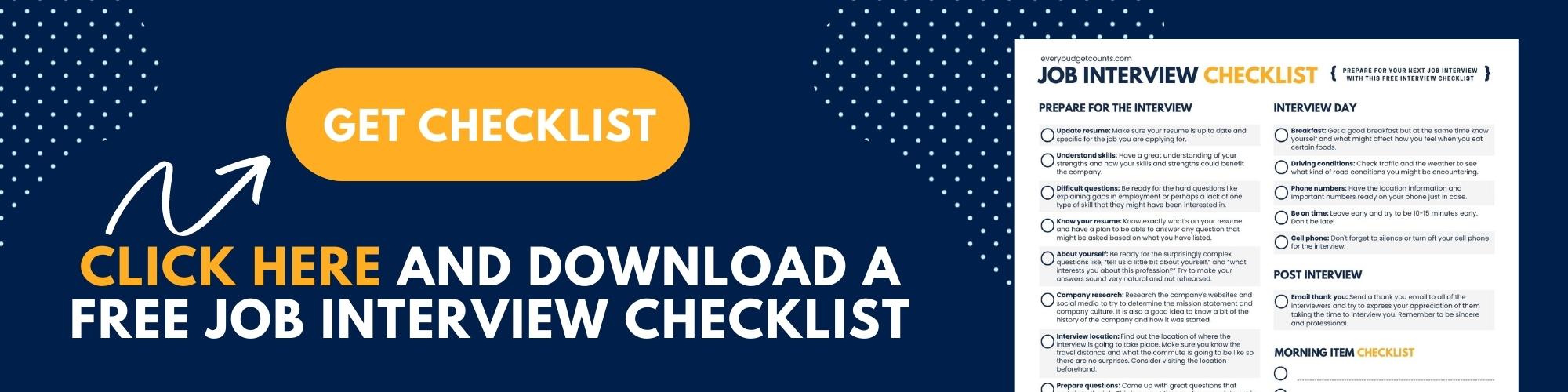 free-job-interview-checklist